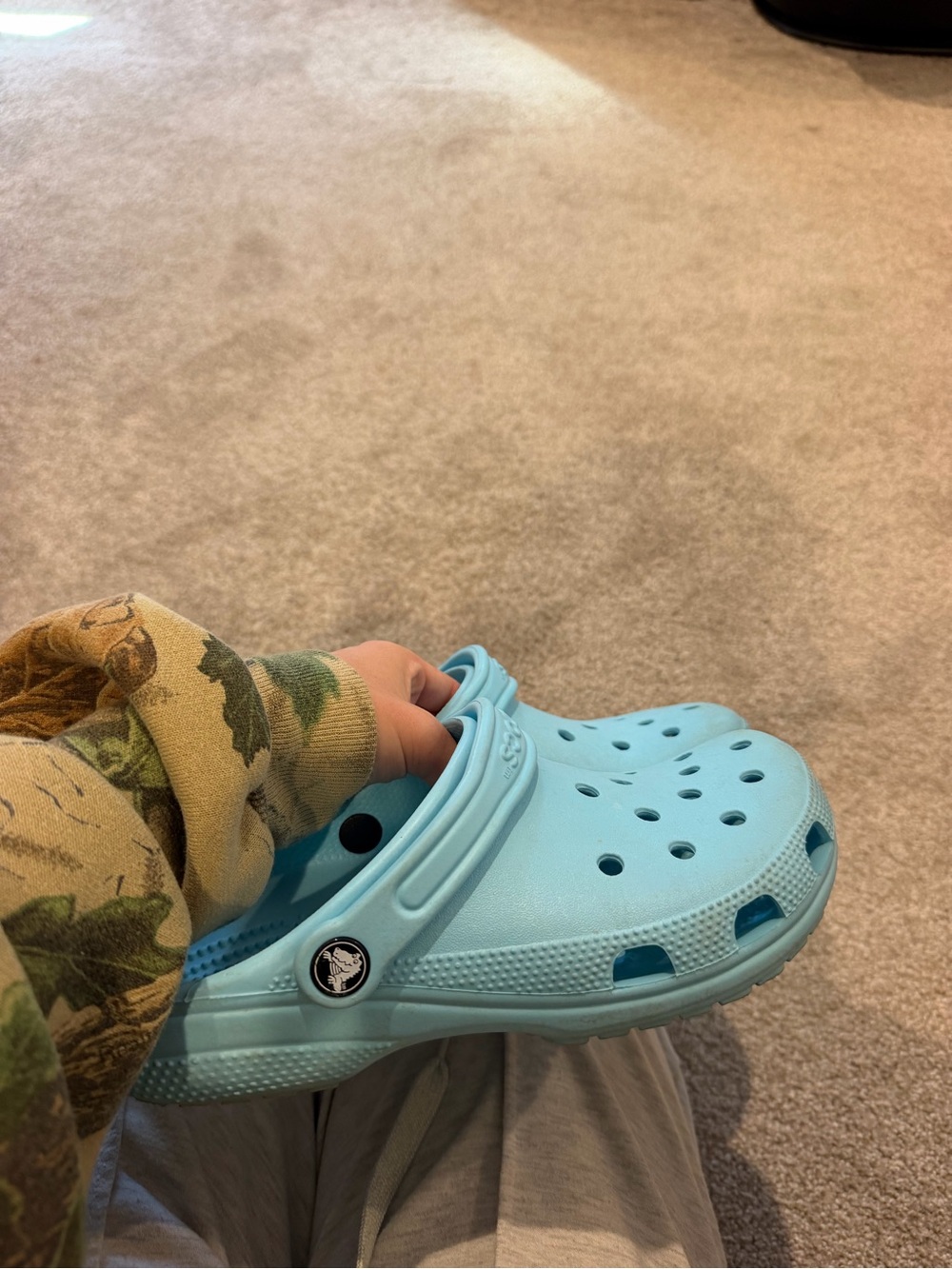 Blue Women’s Crocs - Picture 2 of 2